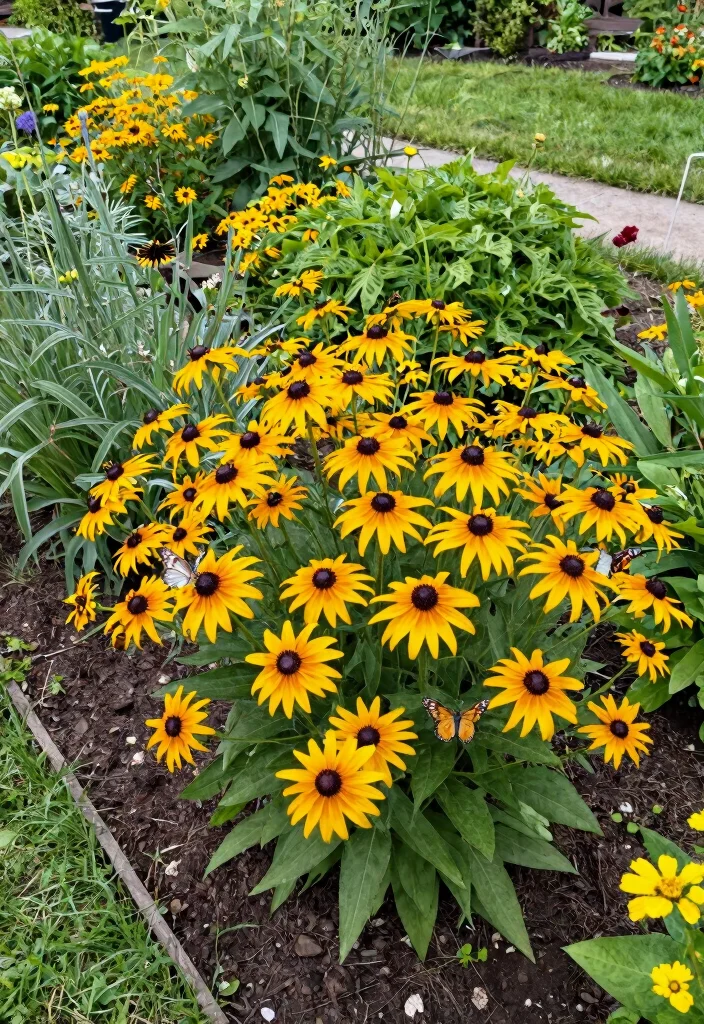 13 Vibrant Raised Bed Flower Garden Ideas for Cut Flowers 11. Native Flower Focus 0
