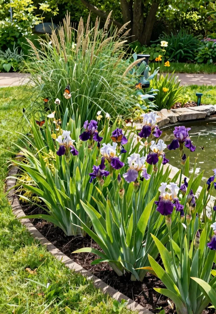 13 Vibrant Raised Bed Flower Garden Ideas for Cut Flowers 12. Rain Garden Integration 0