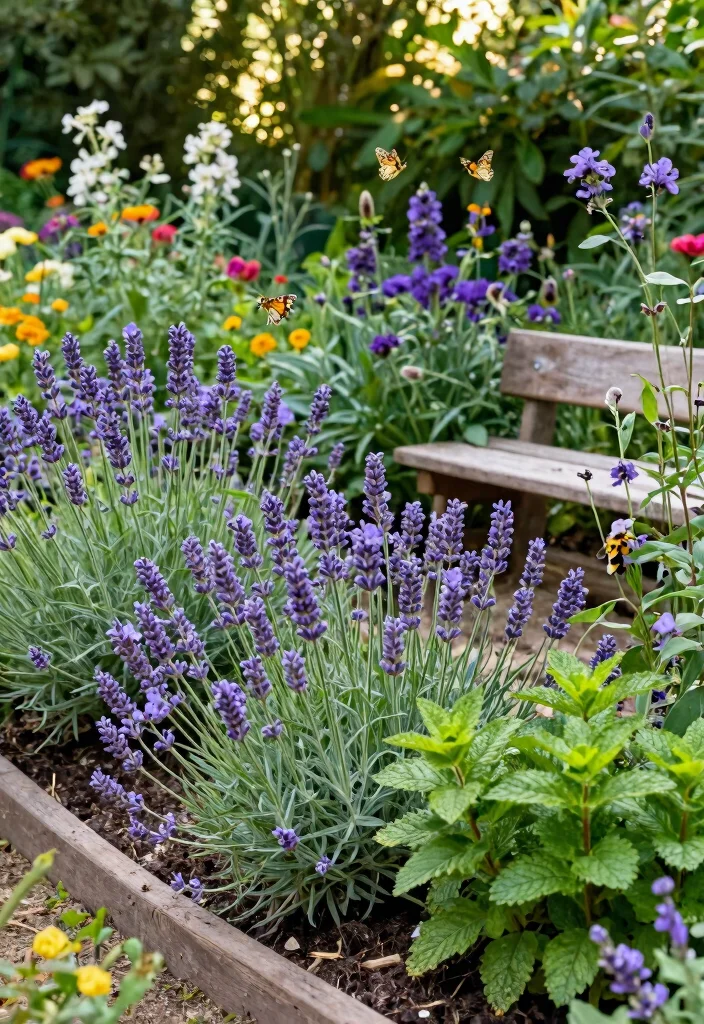 13 Vibrant Raised Bed Flower Garden Ideas for Cut Flowers 4. Aromatic Flower Gardens 0