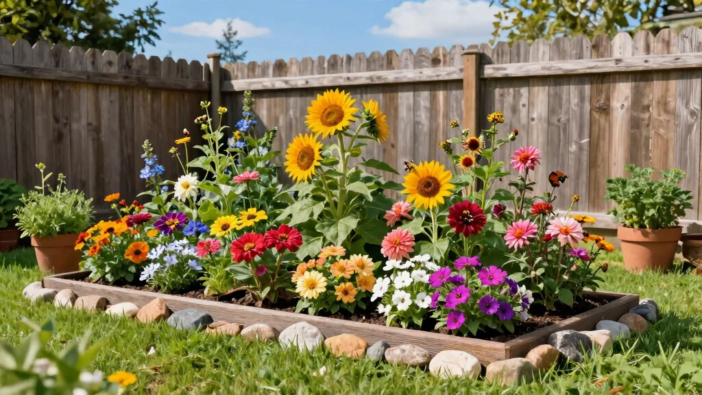 13 Vibrant Raised Bed Flower Garden Ideas for Cut Flowers