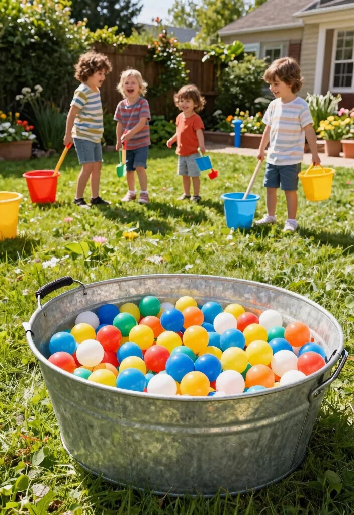 13 Vintage Large Galvanized Tub Planter Ideas Rustic 12. Childrens Play Area 0
