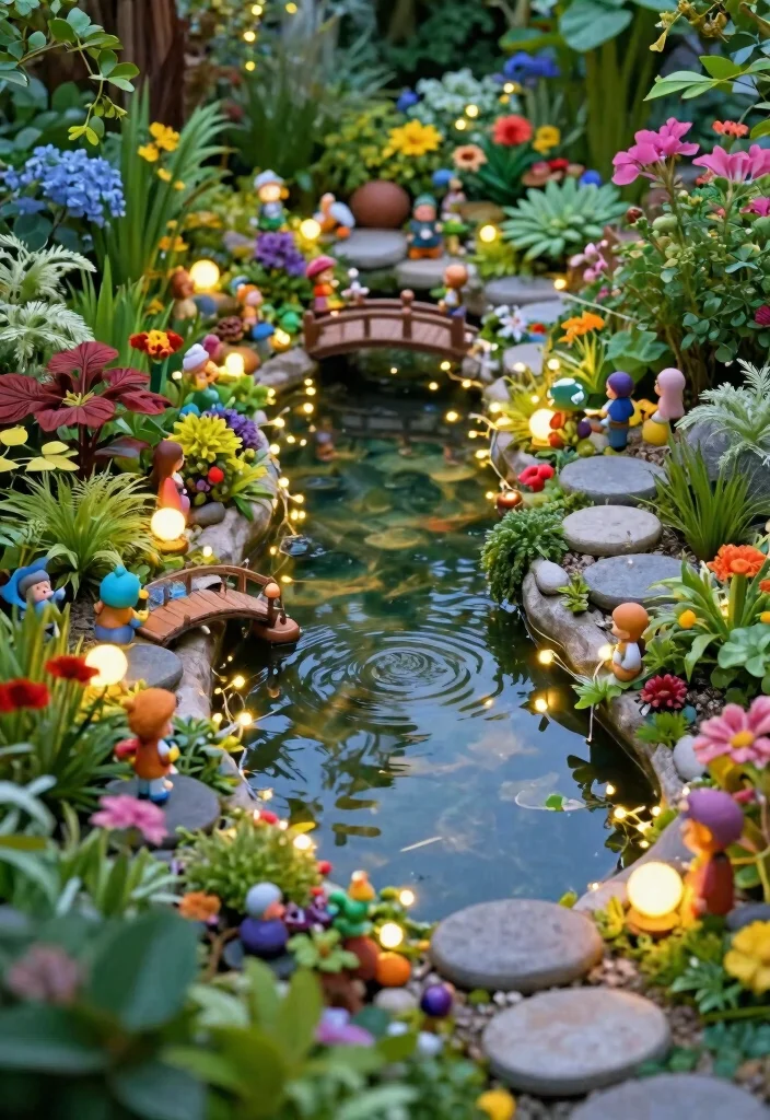15 Beautiful Garden Fish Pond Ideas Koi and Goldfish 12. Magical Fairy Ponds 0