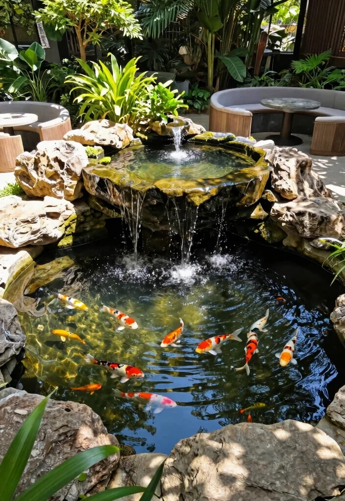 15 Beautiful Garden Fish Pond Ideas Koi and Goldfish 2. Elegant Raised Ponds 0