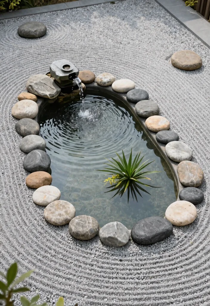 15 Beautiful Garden Fish Pond Ideas Koi and Goldfish 3. Minimalist Zen Ponds 0