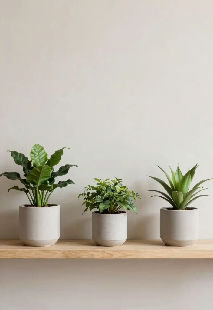 15 Beautiful Plant Shelf Decorating Ideas Pro Styling 15. Go Minimalist 0