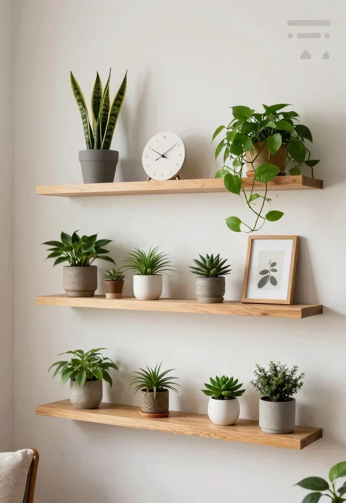 15 Beautiful Plant Shelf Decorating Ideas Pro Styling 2. Use Floating Shelves 0