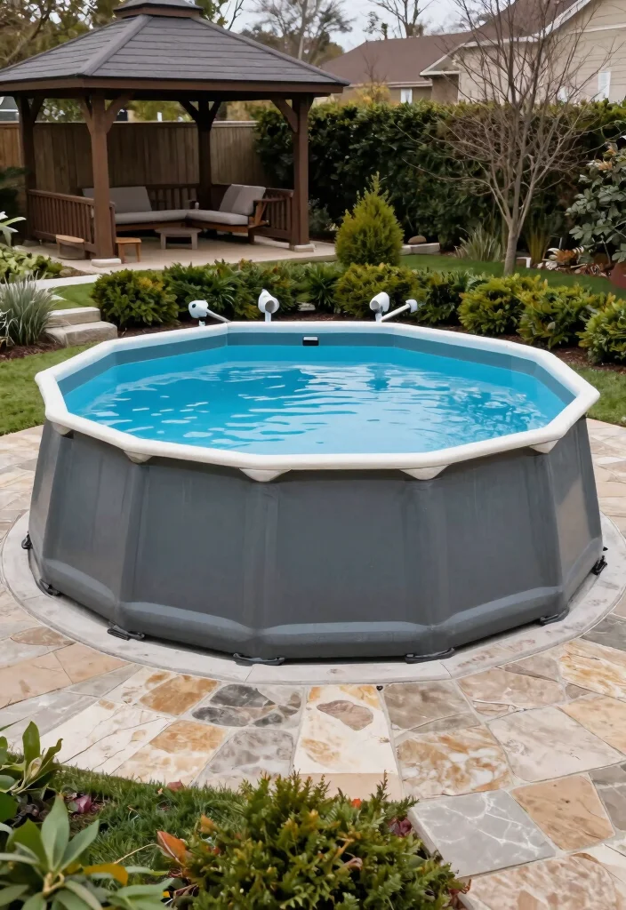 15 Best Inground Pool Cover Ideas for Winter Protection 3. Automatic Safety Covers 0