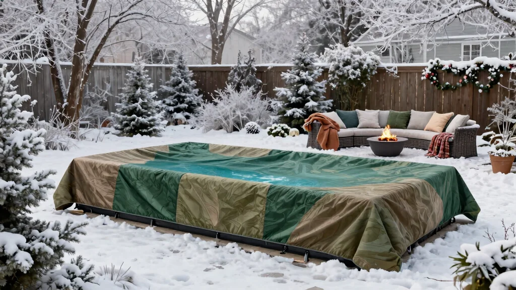 15 Best Inground Pool Cover Ideas for Winter Protection