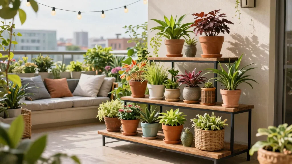 15 Best Outdoor Plant Shelf Ideas for Patios and Balconies