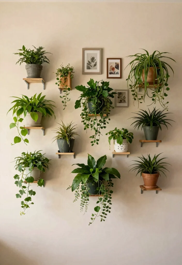 15 Best Ways to Display Indoor Plant Collection on Shelf 6. Utilize Vertical Space 0