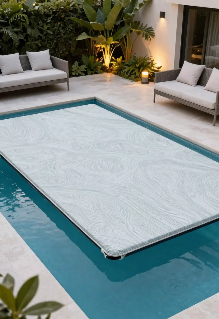15 Breathtaking Luxury Pool Cover Ideas Resort Vibe 14. Customized Safety Covers 0