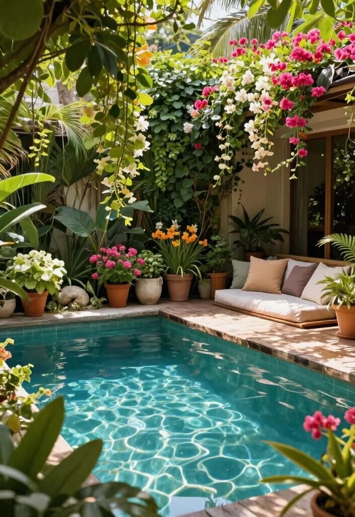 15 Breathtaking Luxury Pool Cover Ideas Resort Vibe 3. Lush Greenery Covers 0