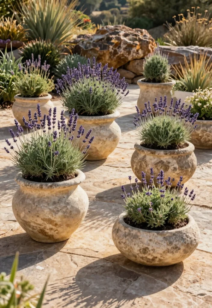 15 Bright Large Planter Concepts Outdoor Full Sun Survivors 8. Stylish Stone Planters 0