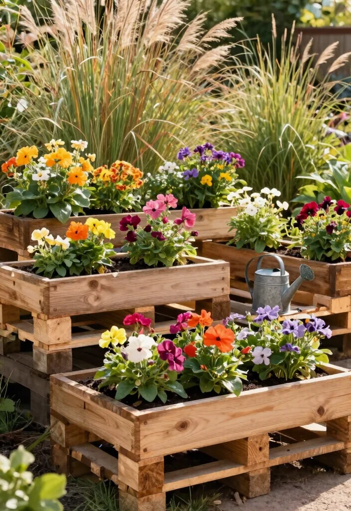 15 DIY Large Planter Box Ideas Build It Yourself 5. Pallet Planter Boxes 0