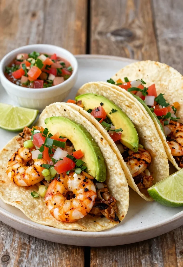15 Easy Pellet Grill Dinner Ideas for Busy Weeknights 13. One Pan Grilled Shrimp Tacos 0