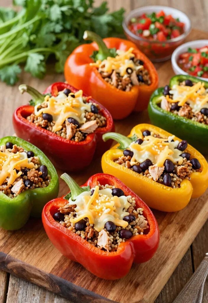 15 Easy Pellet Grill Dinner Ideas for Busy Weeknights 9. Stuffed Bell Peppers 0