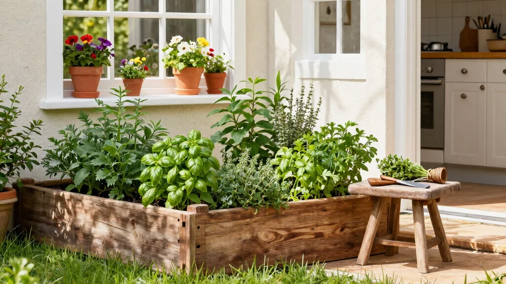 15 Fragrant Raised Bed Herb Garden Ideas Near Your Kitchen