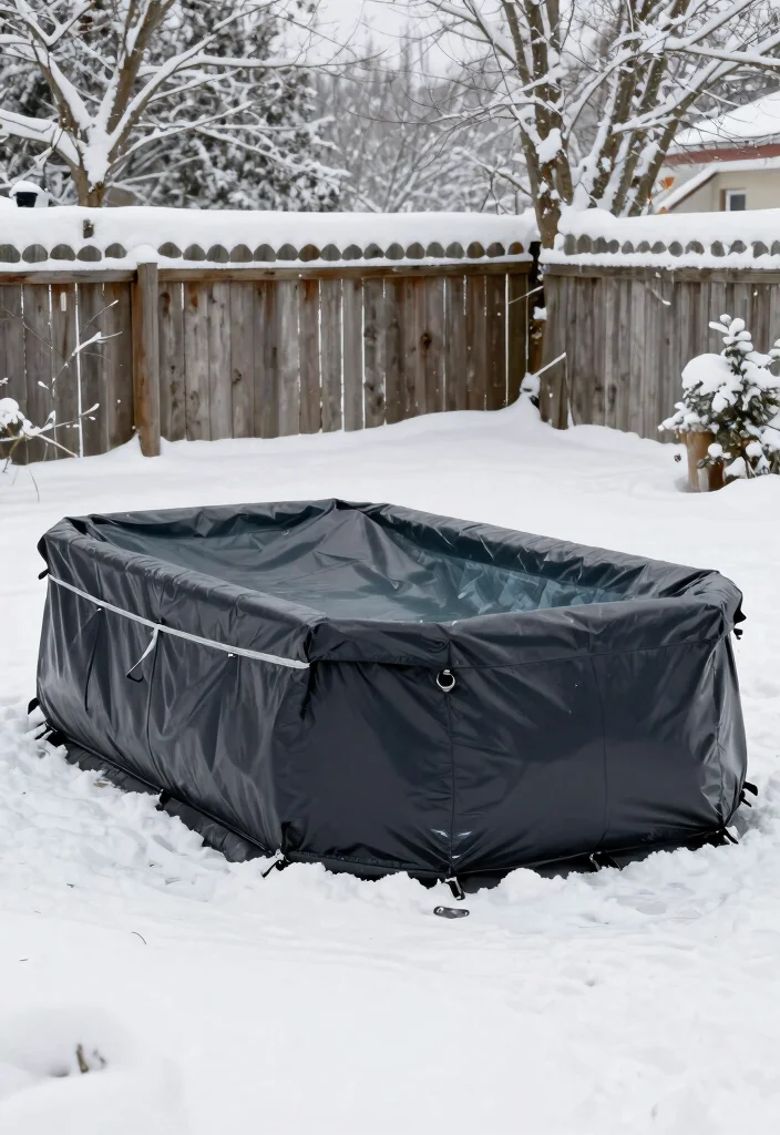 15 Heavy Duty Winter Pool Cover Ideas for Freezing Temps 3. Heavy Duty Vinyl Covers 0
