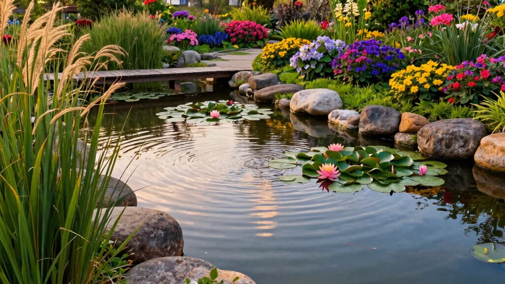 15 Most Relaxing Garden Pond Inspiration Layouts