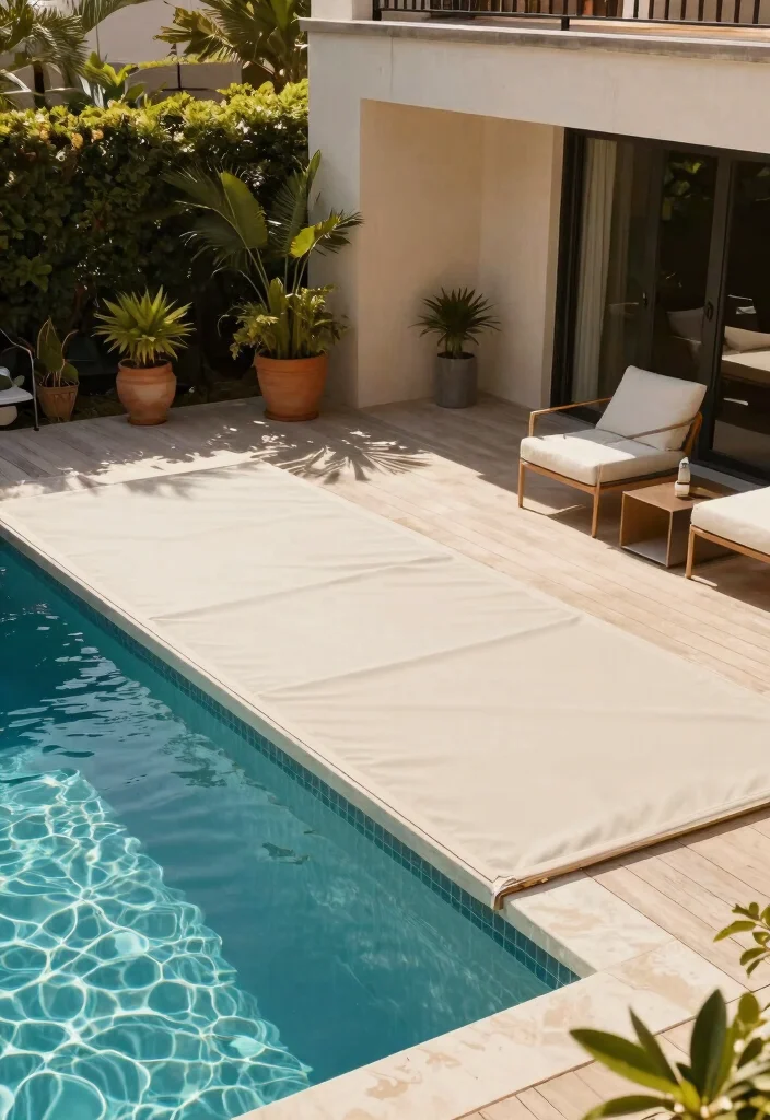 15 Smart Pool Cover Ideas to Protect Your Backyard Oasis 13. Composite Decking Covers 0
