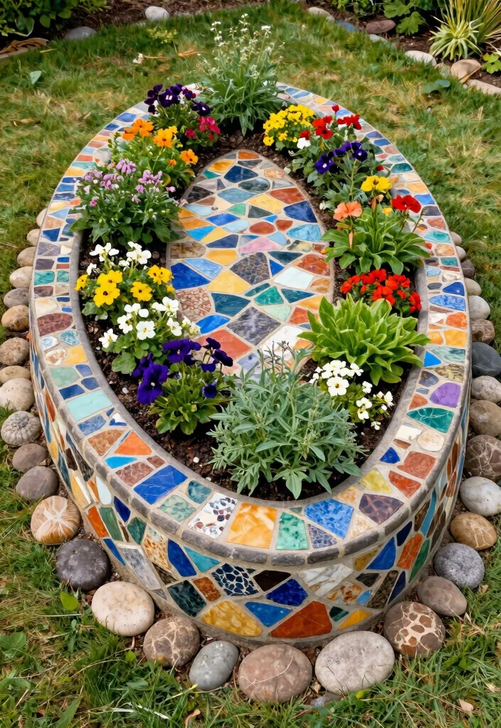 15 Smart Raised Garden Bed Layout Ideas to Maximize Space 11. Artistic Raised Bed Designs 0