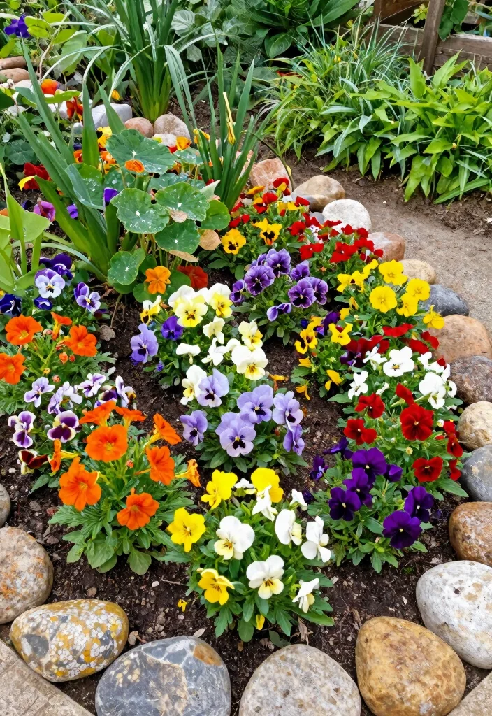 15 Smart Raised Garden Bed Layout Ideas to Maximize Space 14. Edible Flower Beds 0