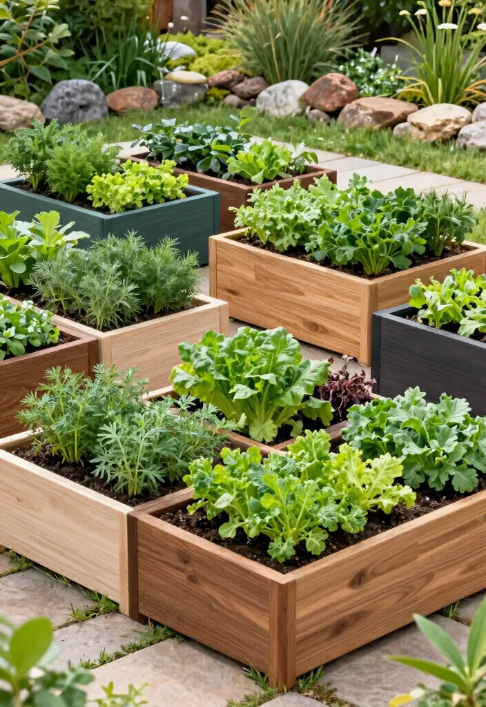 15 Smart Raised Garden Bed Layout Ideas to Maximize Space 7. Modular Garden Systems 0