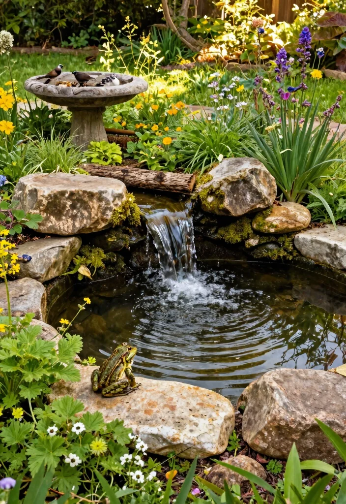 15 Stunning Garden Pond Ideas Waterfall Designs Must See 2. Rustic Log Waterfalls 0