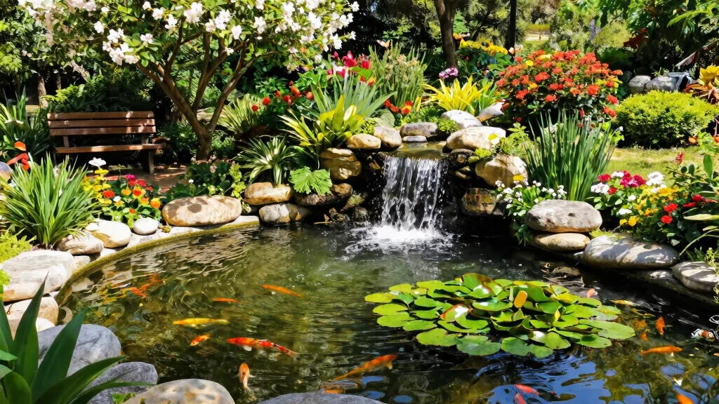 15 Stunning Garden Pond Ideas Waterfall Designs [Must See]