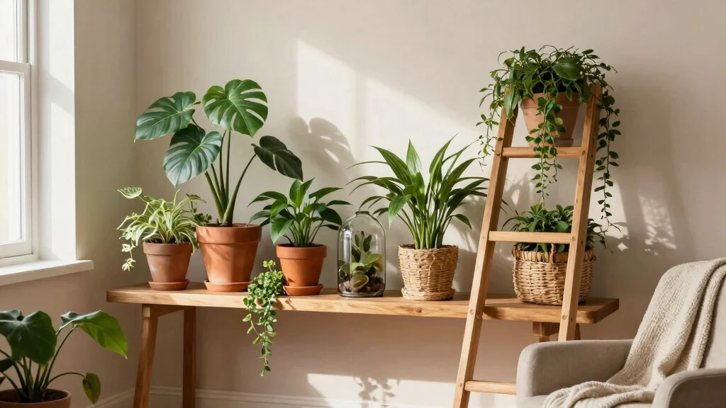 17 Aesthetic Indoor Plant Shelf Ideas for a Cozy Vibe