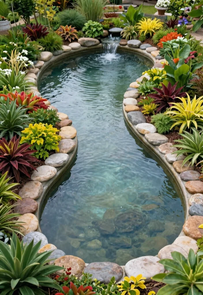 17 Best Pond Garden Ideas Landscaping Tips for Beginners 12. Experiment with Pond Shapes 0