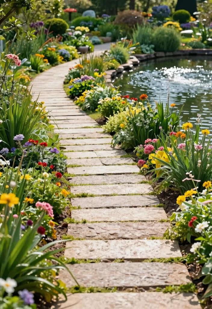 17 Best Pond Garden Ideas Landscaping Tips for Beginners 14. Create a Pathway to the Pond 0