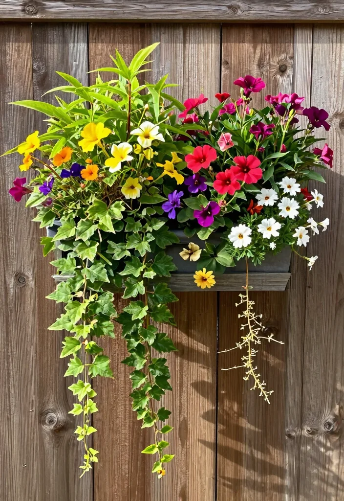 17 Colorful Large Outdoor Planter Ideas Flower Pots 4. Vertical Wall Planters 0
