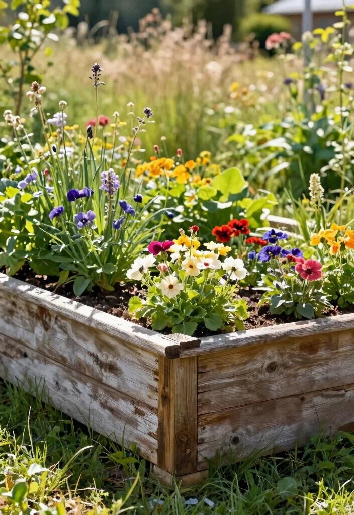 17 Easy DIY Raised Garden Bed Ideas You Can Build Fast 15. Reclaimed Wood Garden Bed 0