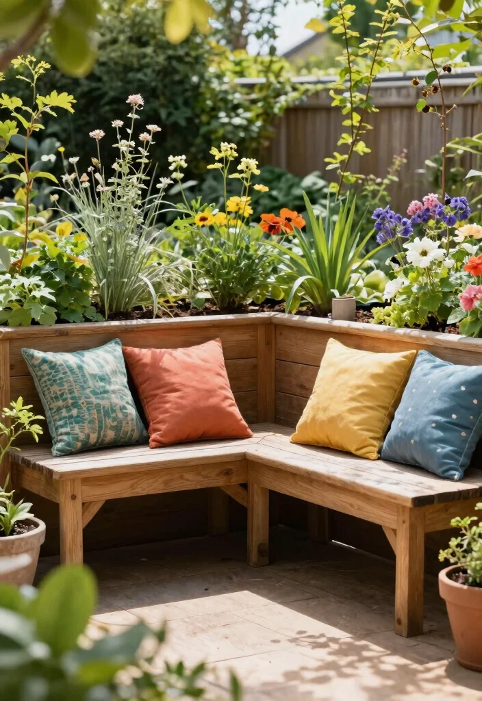 17 Easy DIY Raised Garden Bed Ideas You Can Build Fast 8. Raised Garden Bed with a Bench 0