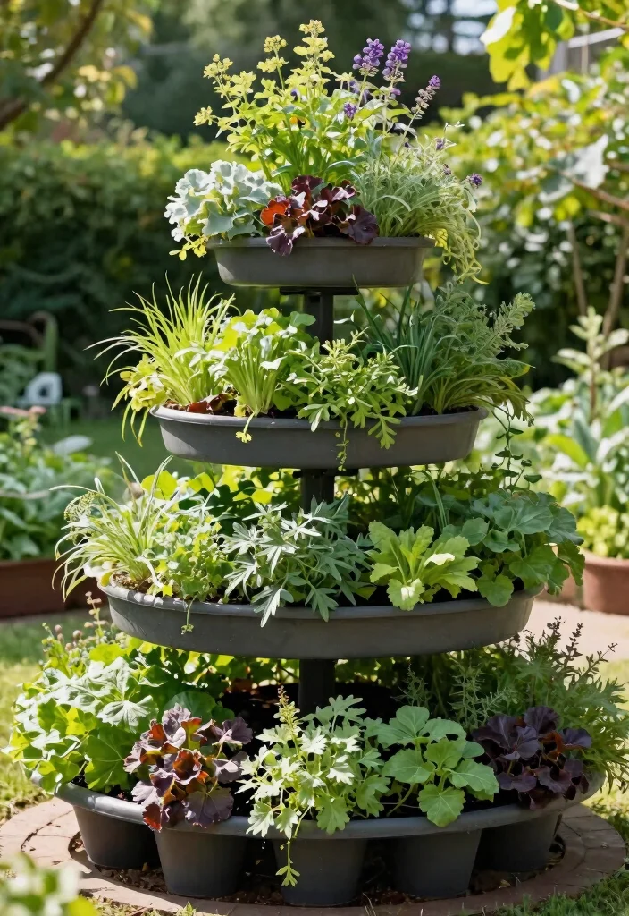 17 Easy DIY Raised Garden Bed Ideas You Can Build Fast 9. Garden Tower Planter 0