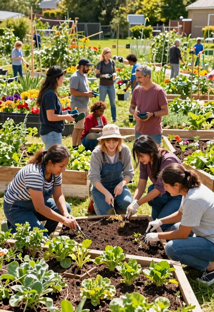 17 Life Changing Raised Garden Bed Hacks You Need to Know 14. Gather Gardening Friends Community Gardening 0