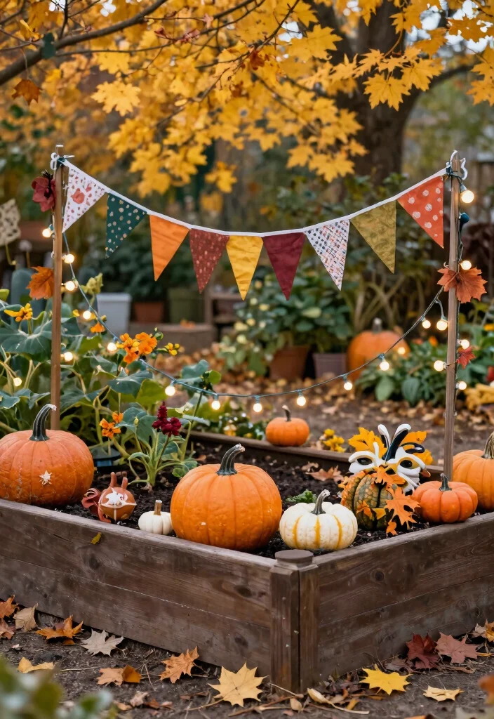 17 Life Changing Raised Garden Bed Hacks You Need to Know 16. Seasonal Decorations for Your Raised Beds 0