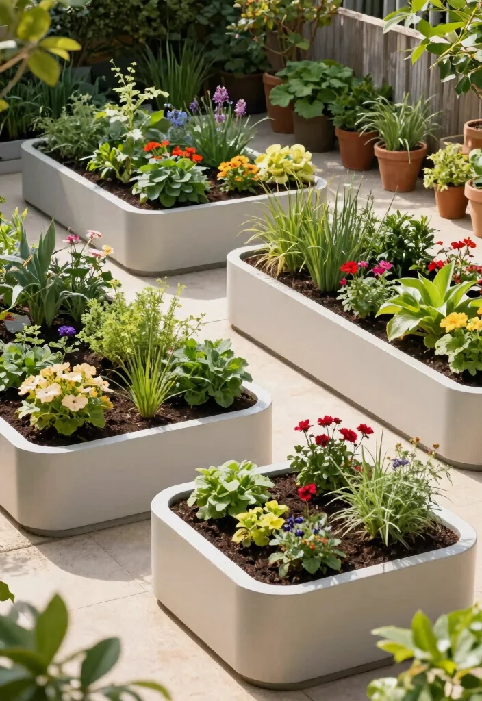 20 Amazing Raised Garden Bed Inspiration Photos for Your Yard 12. Compact Modular Raised Beds 0