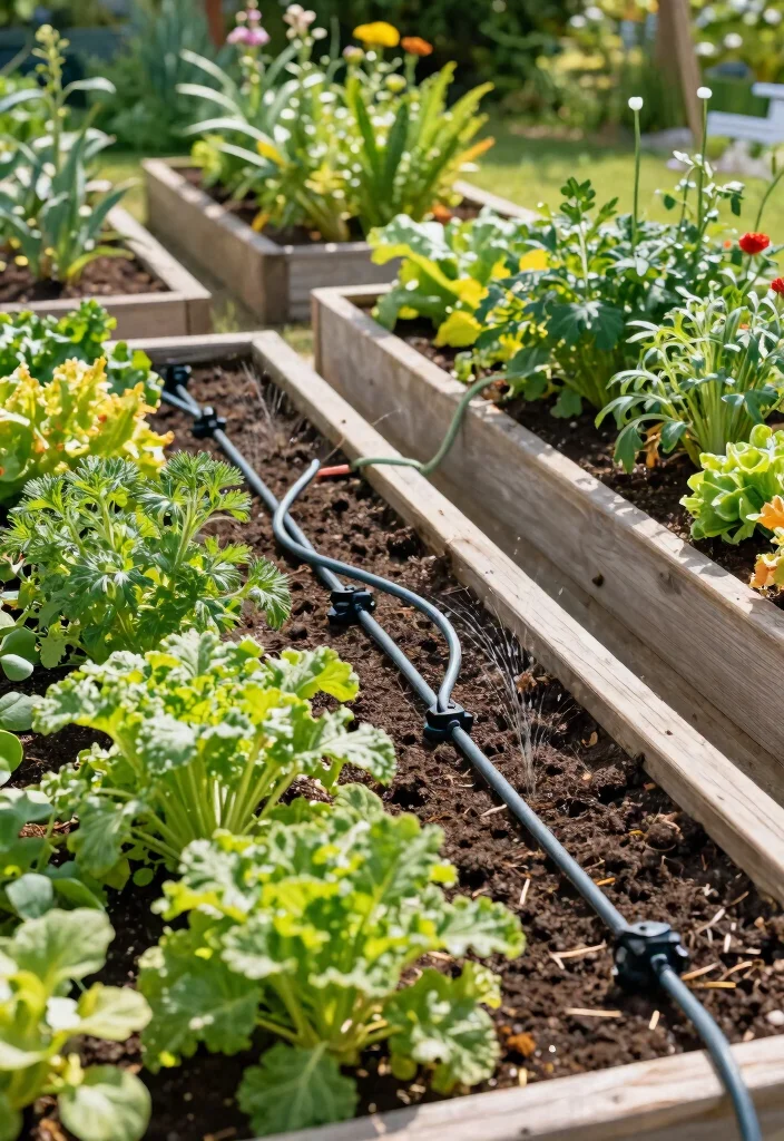20 Amazing Raised Garden Bed Inspiration Photos for Your Yard 13. Raised Beds with Irrigation Systems 0