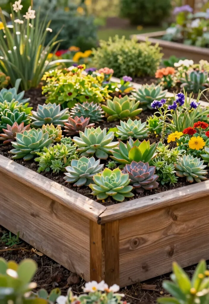 20 Amazing Raised Garden Bed Inspiration Photos for Your Yard 20. Garden Bed with a Green Roof 0