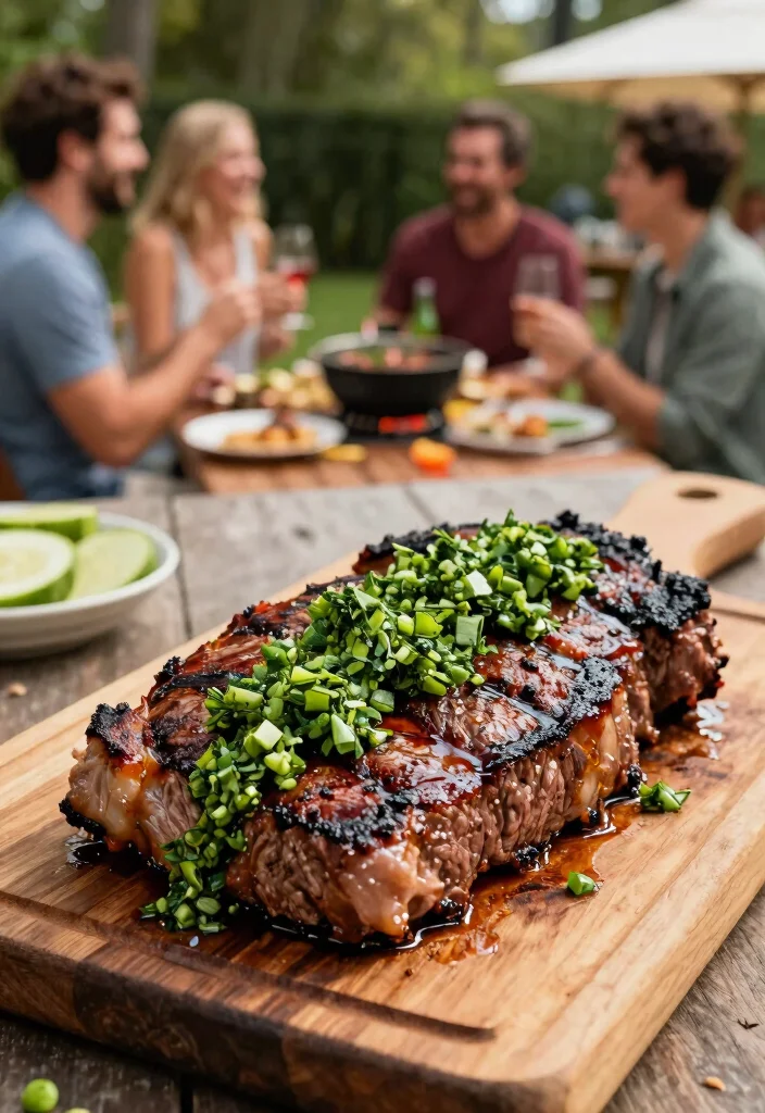 20 Best Pellet Grill Recipes for the Ultimate Backyard BBQ 13. Grilled Flank Steak with Chimichurri 0