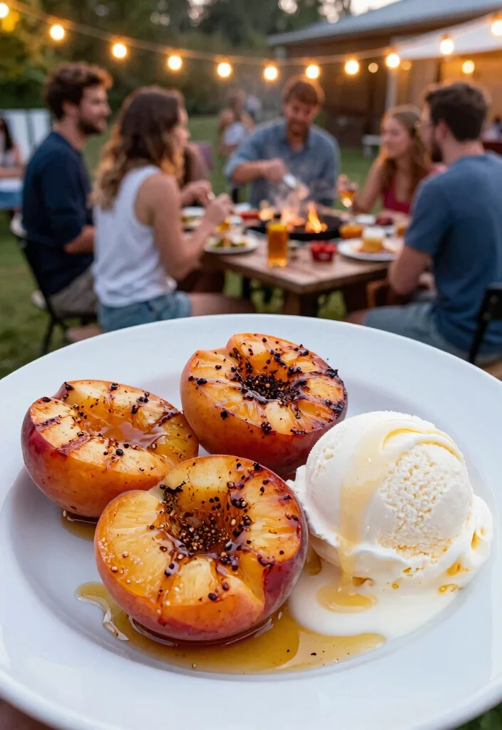 20 Best Pellet Grill Recipes for the Ultimate Backyard BBQ 8. Sweet and Spicy Grilled Peaches 0