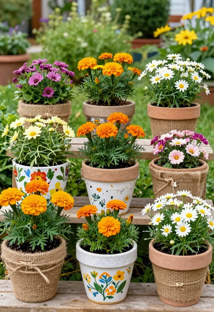 20 Breathtaking Large Flower Planter Ideas for Summer 18. Creative DIY Pots 0