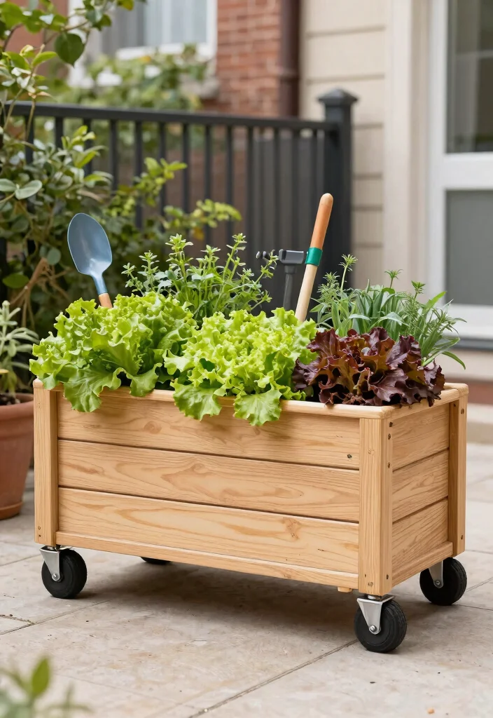 21 Beautiful Backyard Raised Bed Garden Ideas Lush Growth 10. Compact Rolling Gardens 0