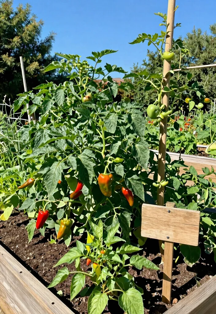 21 Beautiful Backyard Raised Bed Garden Ideas Lush Growth 17. Warm Season Vegetables in Raised Beds 0