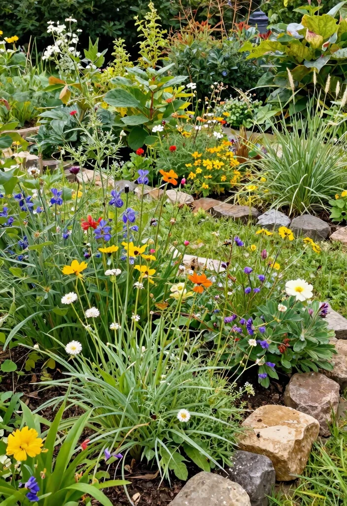 21 Beautiful Backyard Raised Bed Garden Ideas Lush Growth 18. Using Native Plants in Raised Beds 0