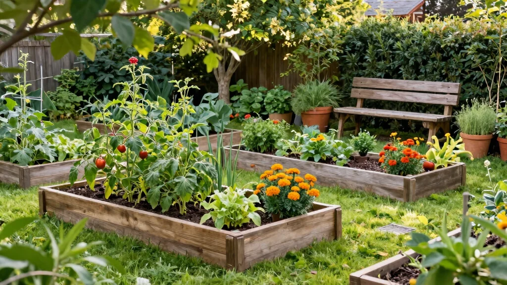 21 Beautiful Backyard Raised Bed Garden Ideas (Lush Growth)