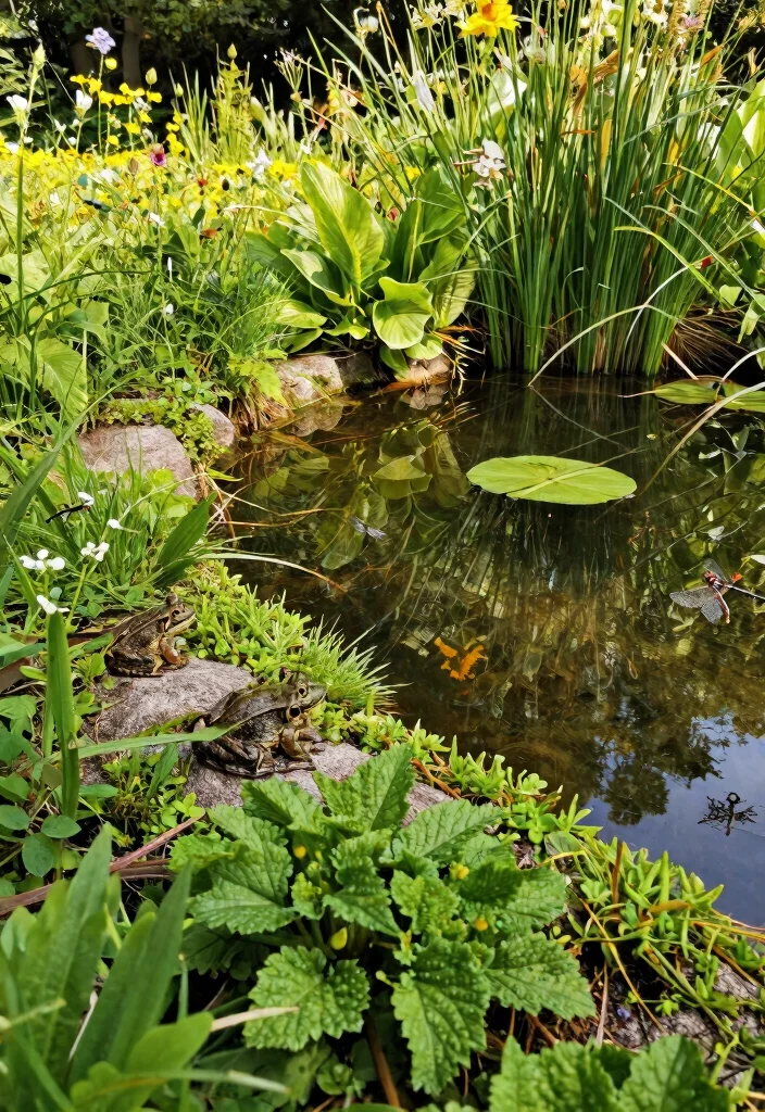 21 Stunning Garden Pond Ideas for a Peaceful Backyard Oasis 6. Wildlife Pond 0