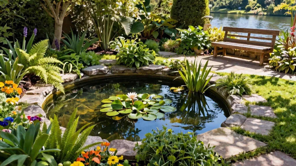 21 Stunning Garden Pond Ideas for a Peaceful Backyard Oasis